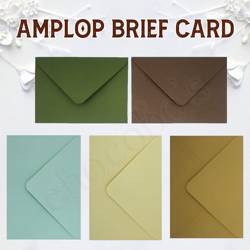 

AMPLOP BC TEBAL A5, A6, A7 AMPLOP UNDANGAN AMPLOP BRIEF CARD