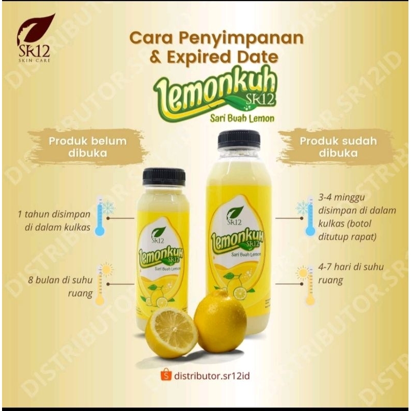 

SARI BUAH LEMON SR12/ BPOM/ SARI BUAH/ SARI BUAH LEMON SEGAR