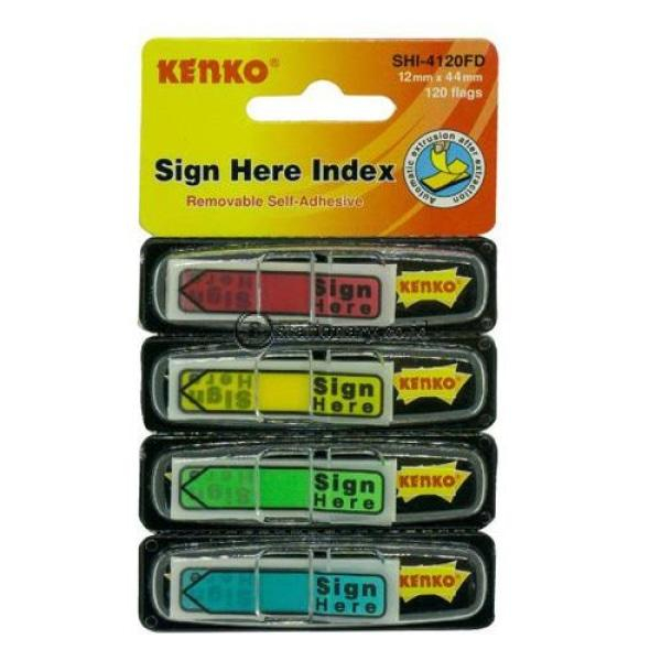 

KENKO SIGN HERE INDEX SHI-4120FD (1 Pak / 24 set)