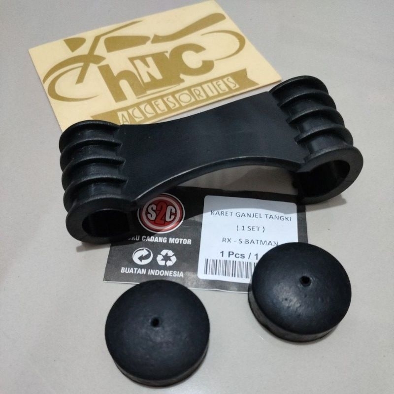 KARET GANJAL TANGKI RXS RX SPECIAL YT115 1 SET  DEPAN BELAKANG