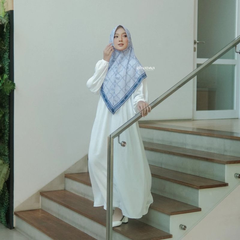 Khimar Printing Moana By Elhasna Hijab | Khimar Motif | Khimar Antem