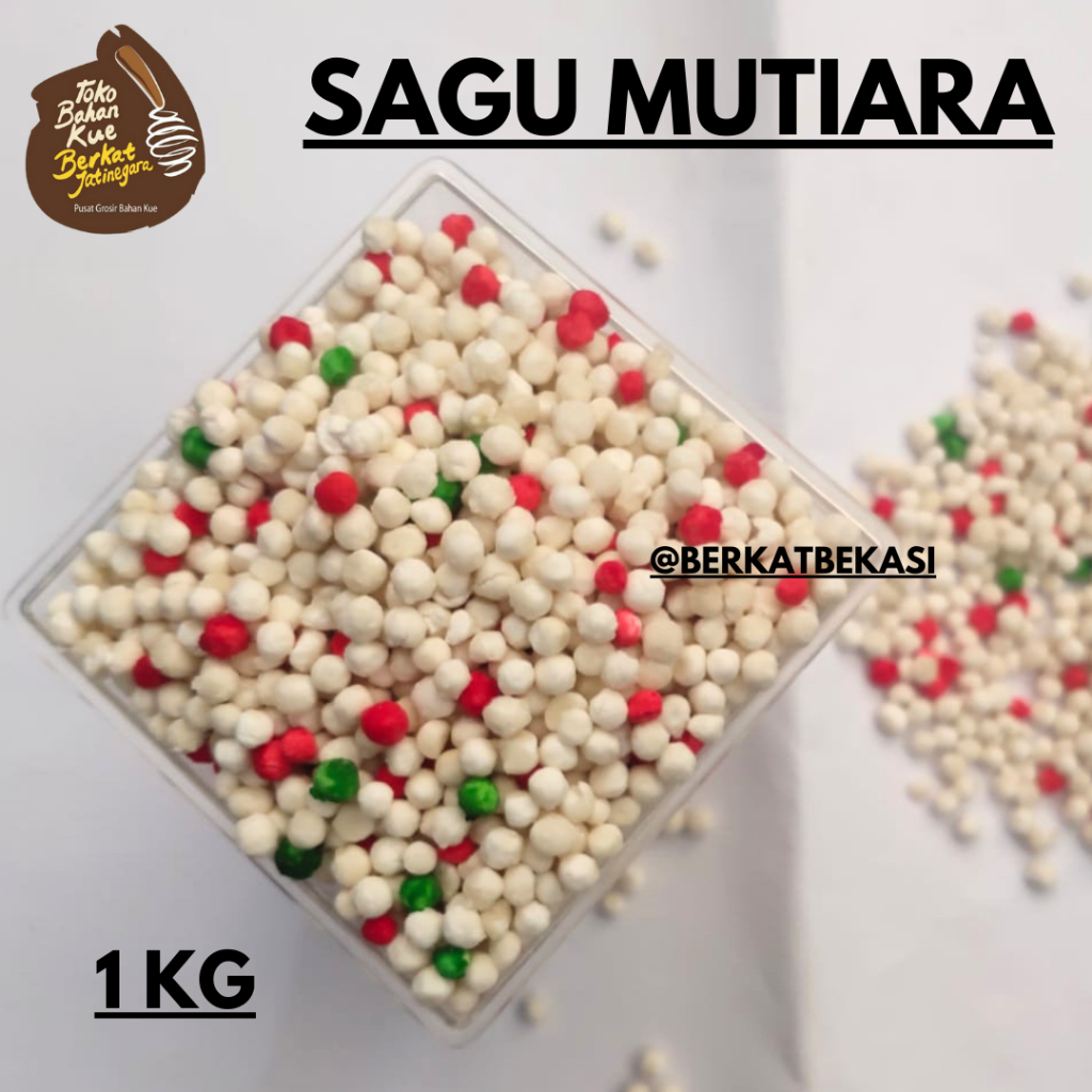 

MUTIARA SAGU / SAGU MUTIARA CAP ANGSA KEMASAN 1 KG REAPACK