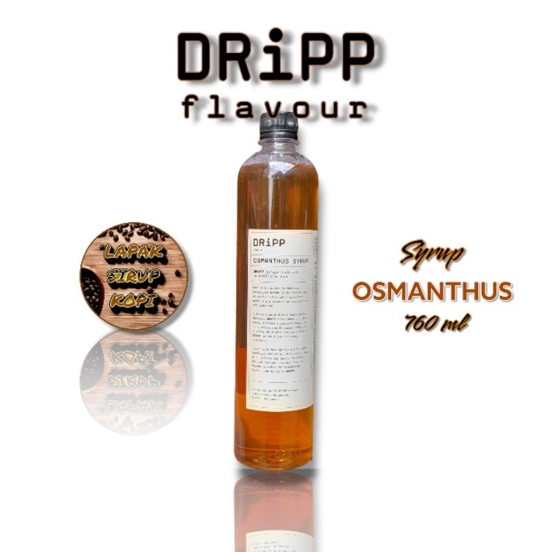 

Dripp - Osmanthus syrup 760 ml - sirup minuman rasa osmanthus