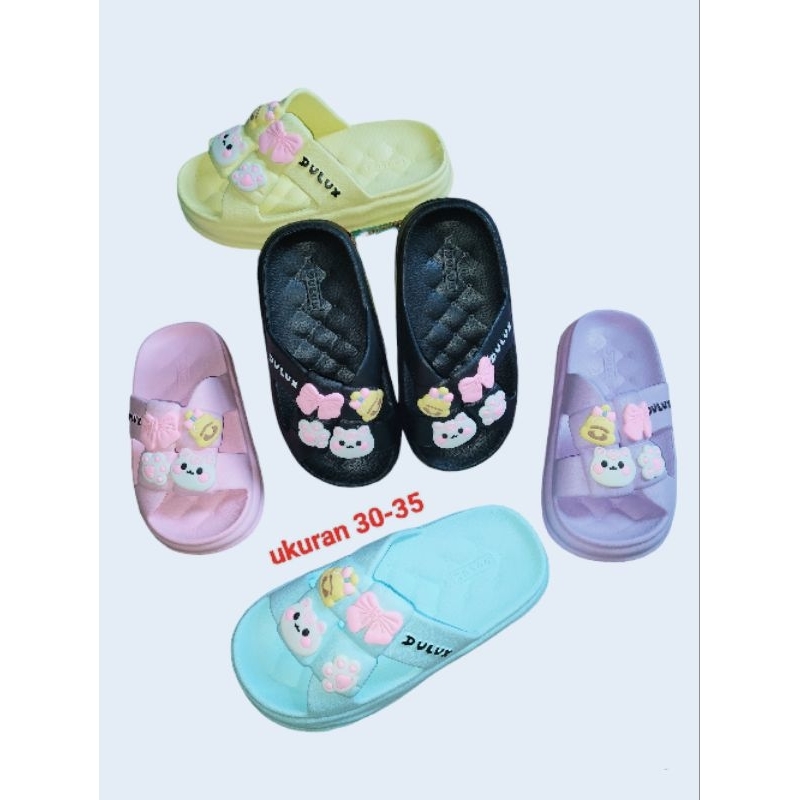 sandal anak perempuan sandal selop anak cewek motif lucu