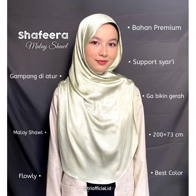 SHAFEERA MALAY SHAWL | Curve Shawl | Pashmina Malaysia | Pashmina Malay | Pashmina Oval | Pashmina s