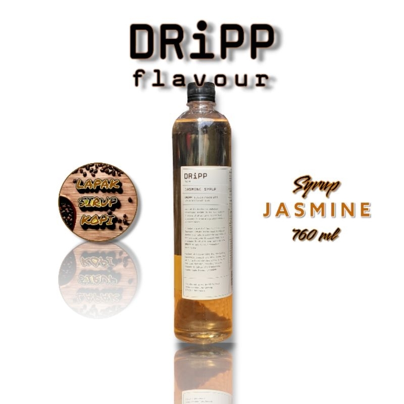 

Dripp - Jasmine syrup 760ml - sirup minuman rasa jasmine