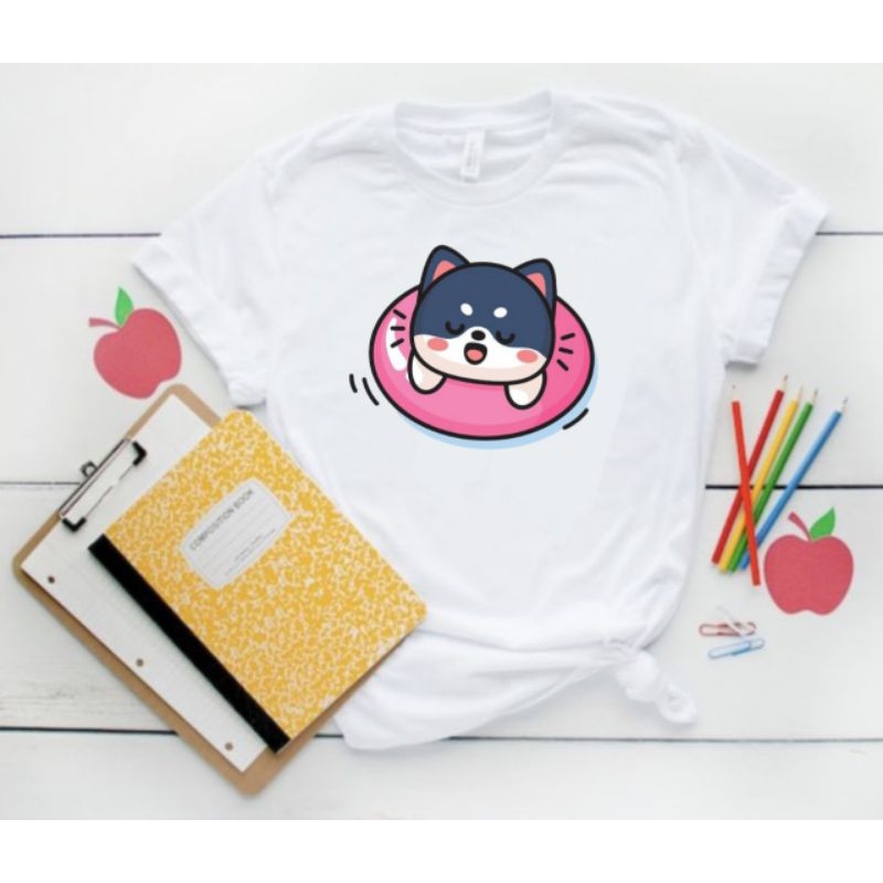 Kaos anak cewek baju atasan perempuan terlaris Dogi Balon