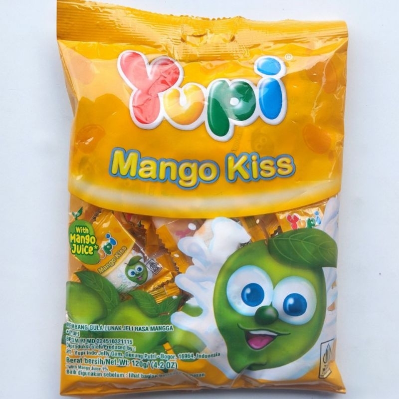 

Yupi Manggo Kiss Rasa Mangga 120 gr