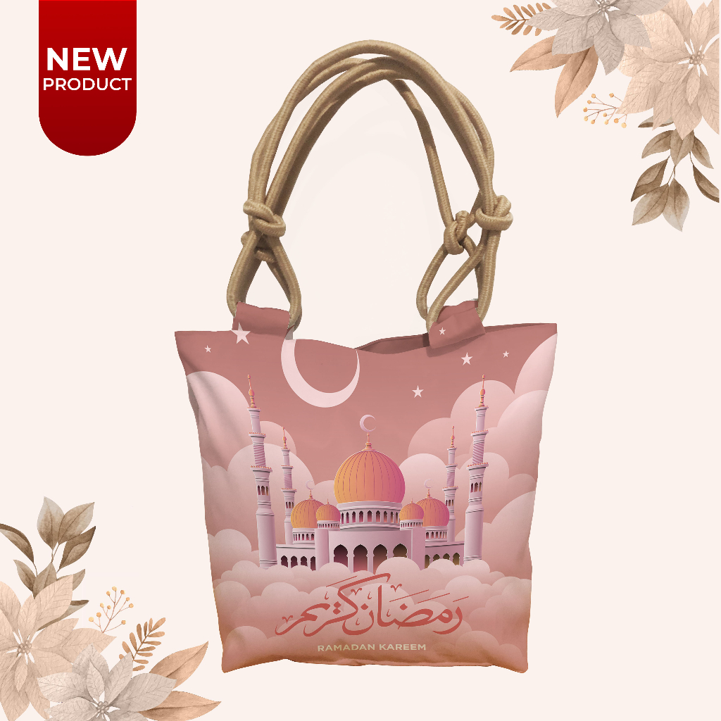 Totebag Tali Sumbu Tas Custom  Souvenir Haji Umroh dan acara lainnya