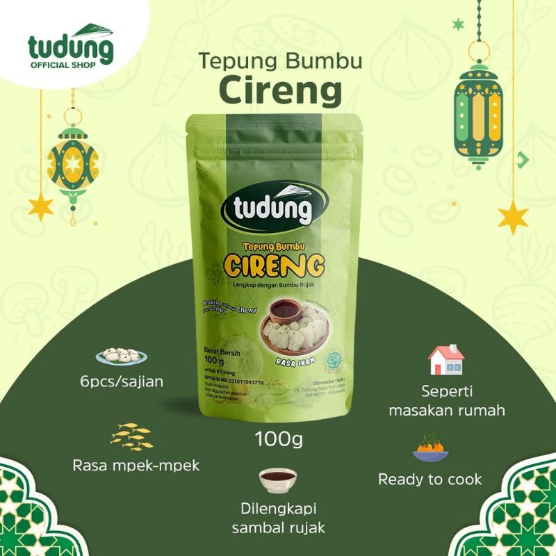 

Tudung Tepung Bumbu Cireng