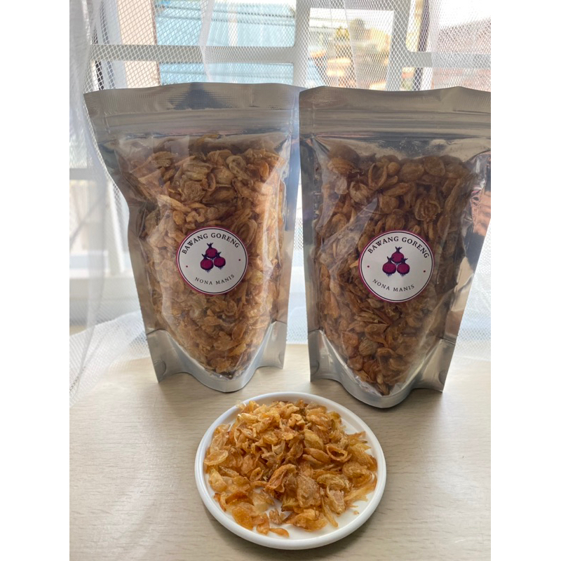 

Bawang goreng khas Palu gurih renyah harum