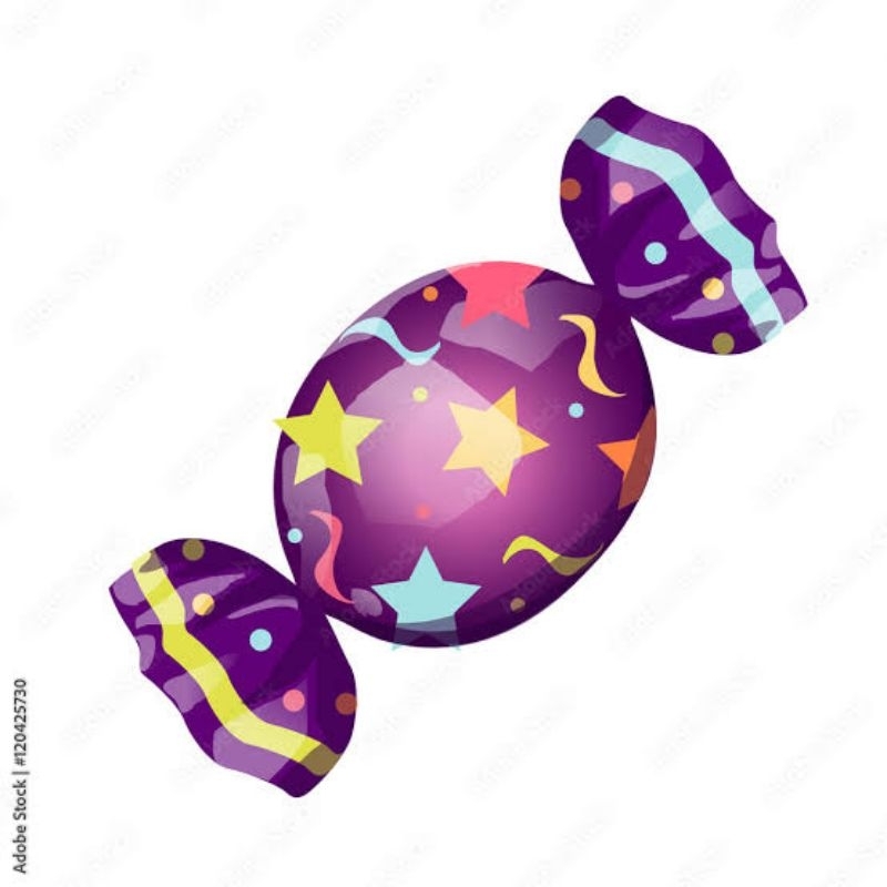 

Funny Colorful Candy Cartoon