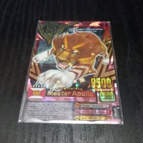 kartu animal kaiser master apollo ultra rare original