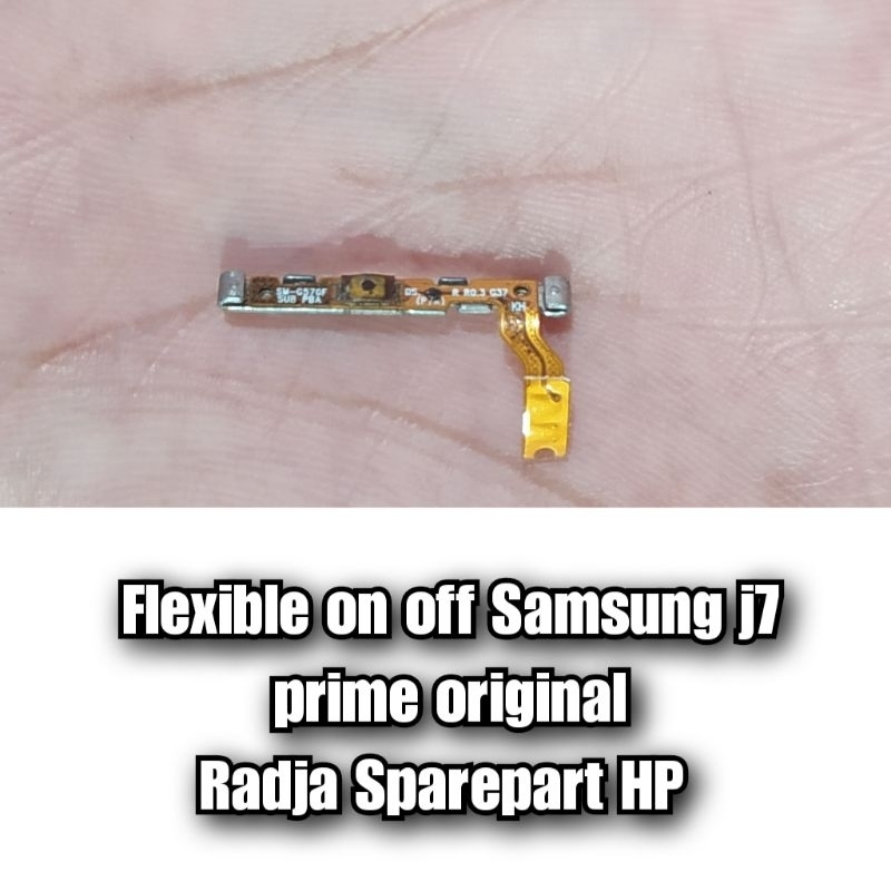 Flexible on off Samsung j7 prime original