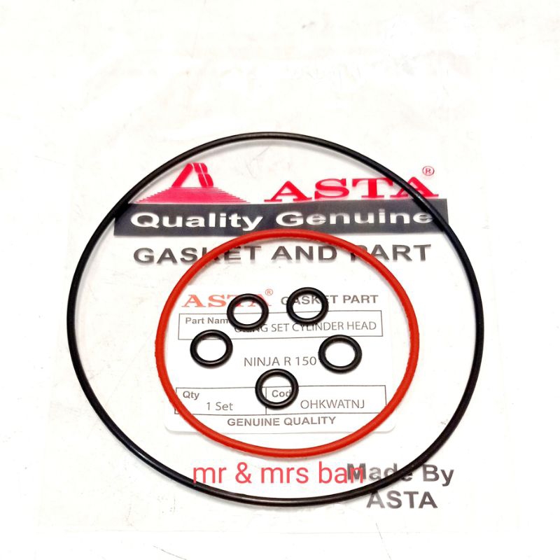 oring head set cylinder head ninja 150 R ninja 150 RR asta