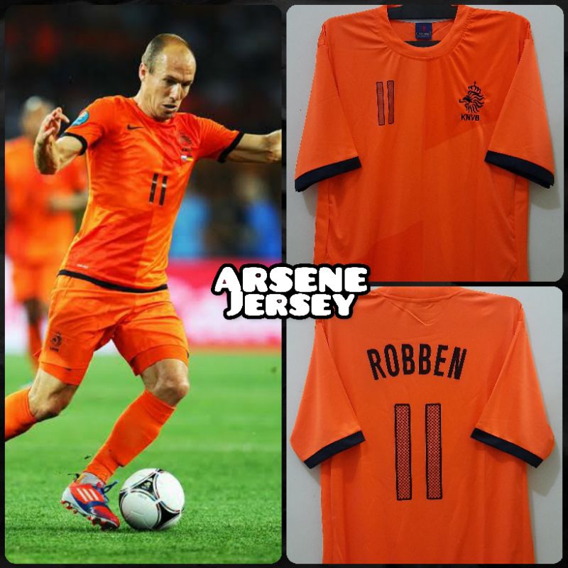 Jersey BELANDA Home EURO 2012 ROBBEN Multisport