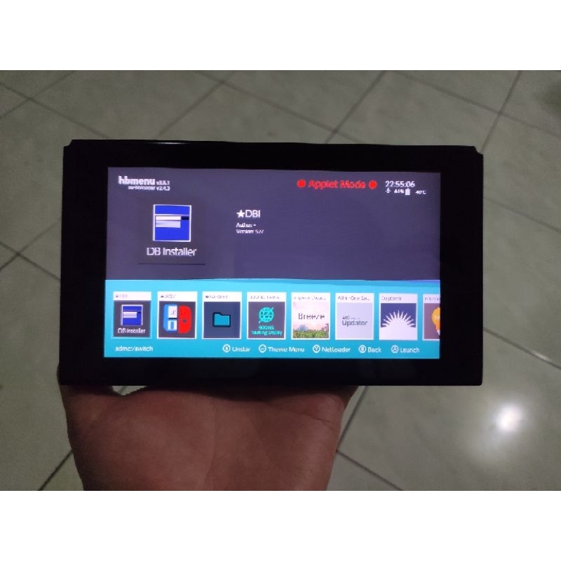 Nintendo switch v1 cfw tablet only