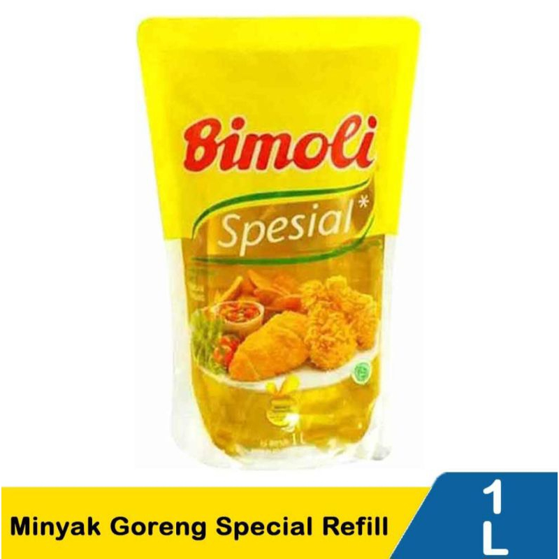 

Minyak Bimoli Spesial Kemasan 1liter / 1000ml