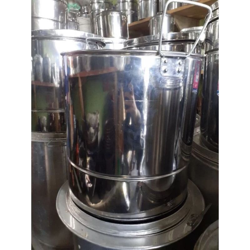 panci dangdang jumbo ukuran35cm stainless