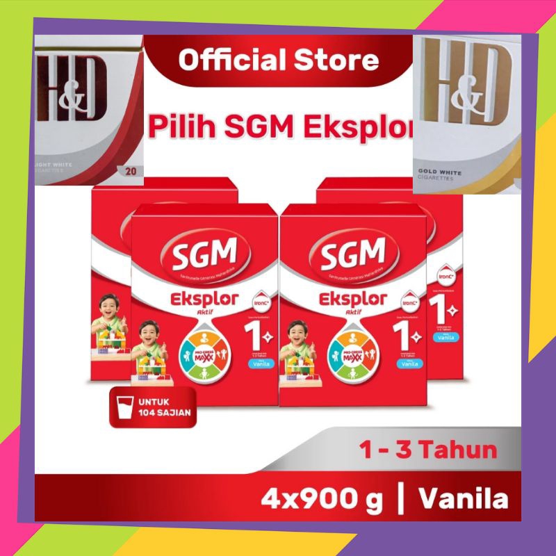 Susu formula bayi SGM Umur 0-6 Bulan 400Gram COD 5 kotak