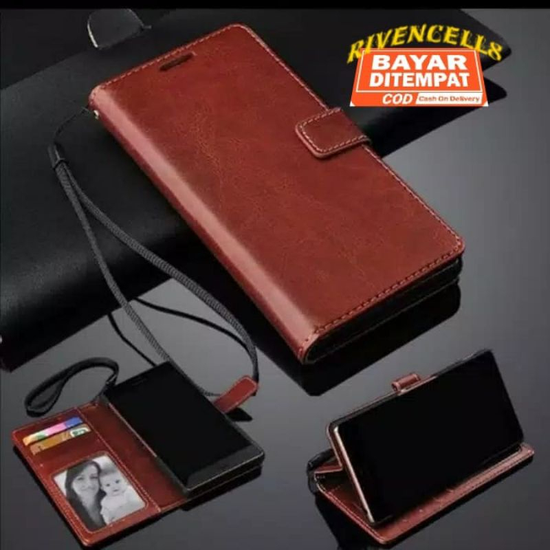 Case Samsung A51 casing hp leather dompet kulit FLIP COVER WALLET