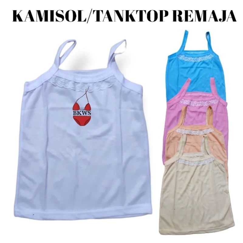 AGATHA OLSHOP - KAMISOL TANKTOP SINGLET WANITA REMAJA
