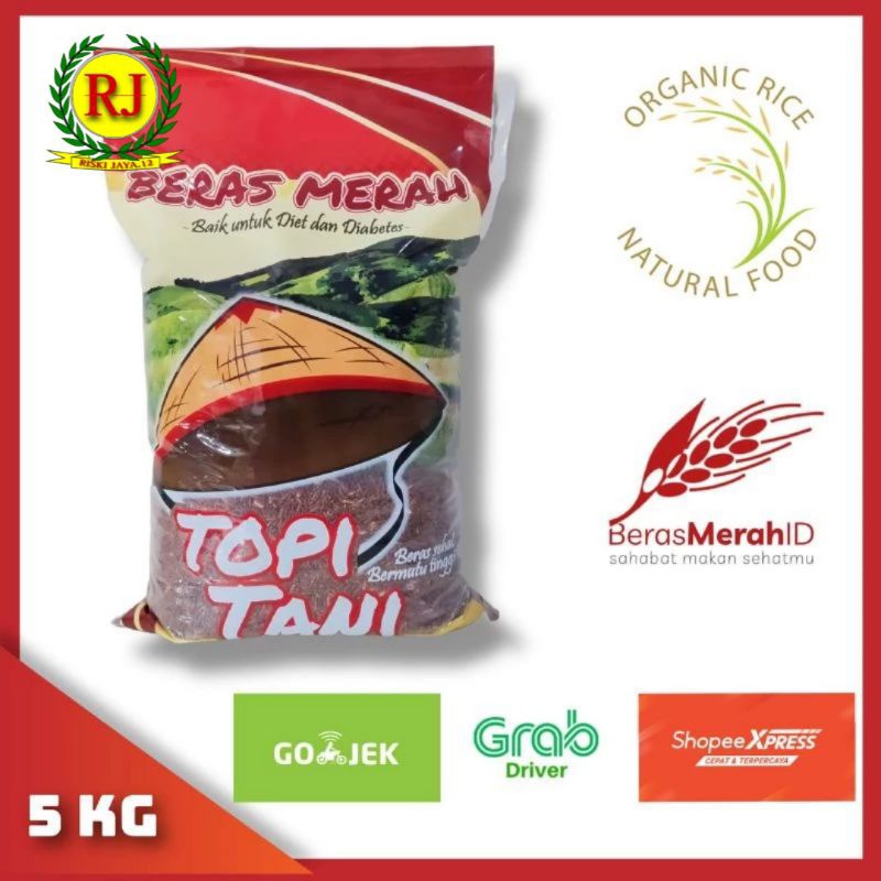 

RJ- (CARGO)BERAS MERAH @ORGANIK -5 KG