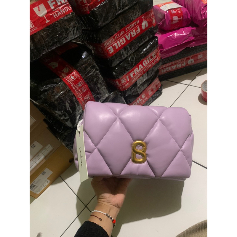 Buttonscarves Zoey bag Lilac