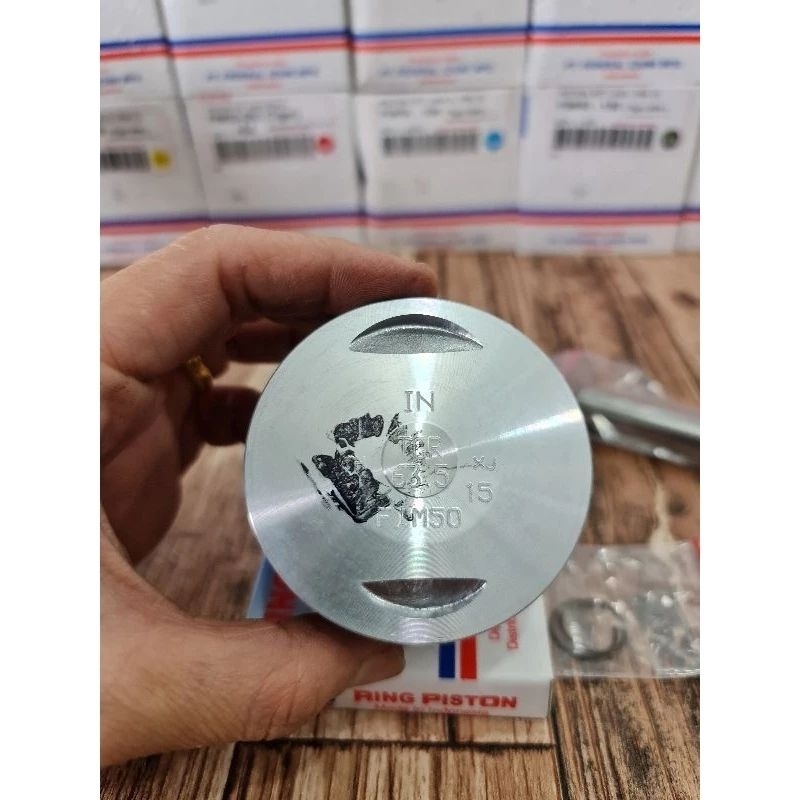 piston fim tiger pin 15 os std 50 100 150 200 250 300 1set
