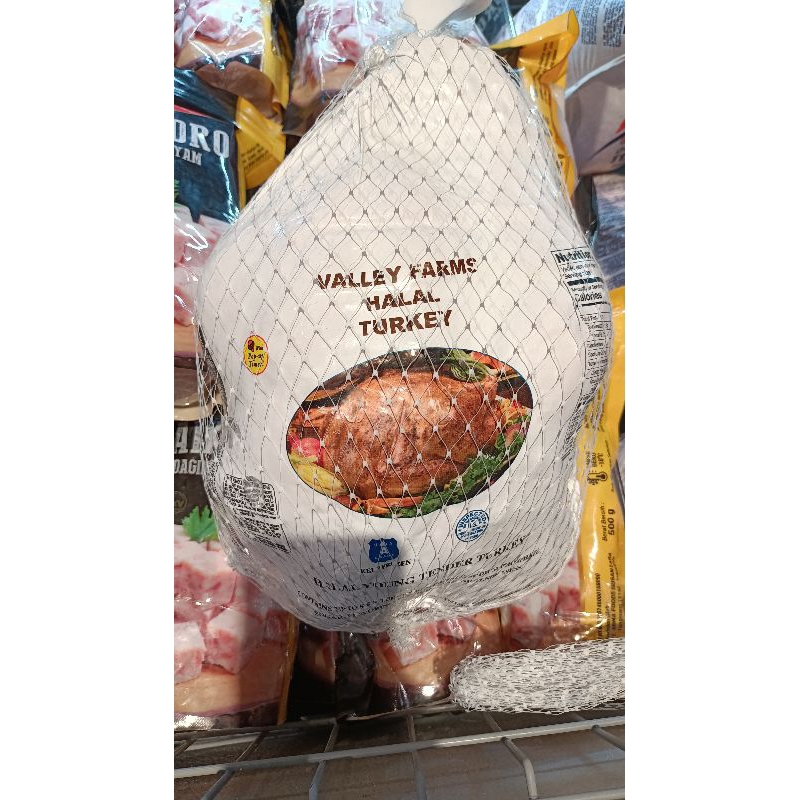 

valley farm halal daging ayam turkey -+5.1kg