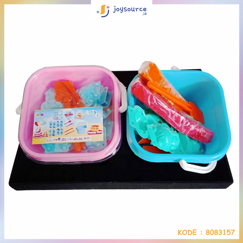 Set Mainan Lilin dan Cetakan Ember I Malam Hewan