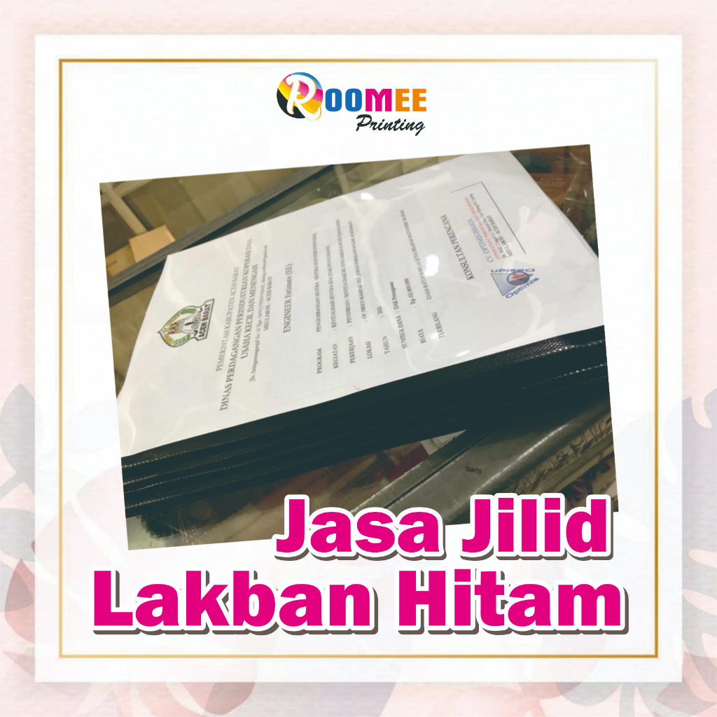 

JASA JILID LAKBAN A4, F4, B5