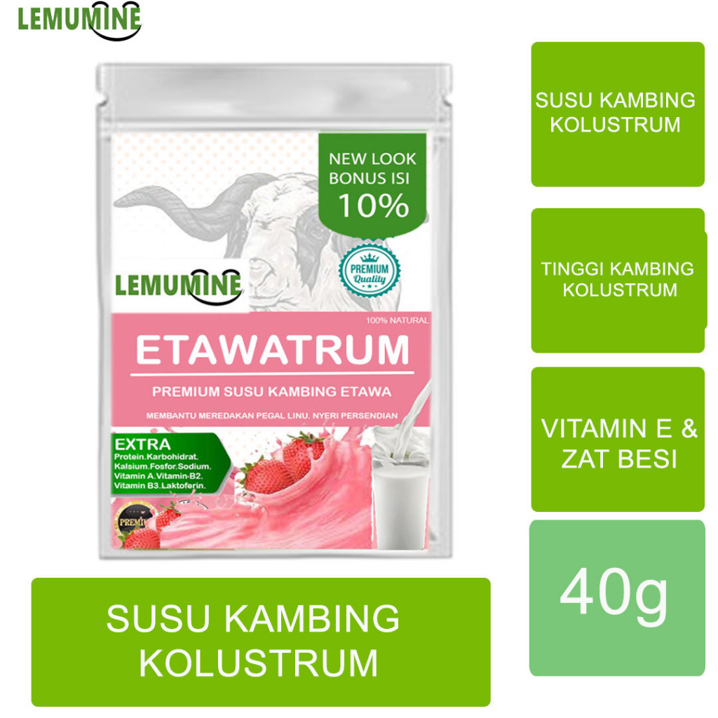 

Susu Kambing Bubuk Untuk Paru Susu Penggemuk Badan Susu Sendi Tulang Asam Urat Susu Penambah Berat Badan Susu Kambing Etawa Bubuk 1kg Etawalin Susu Kambing Etawaku Lemumine (40g)