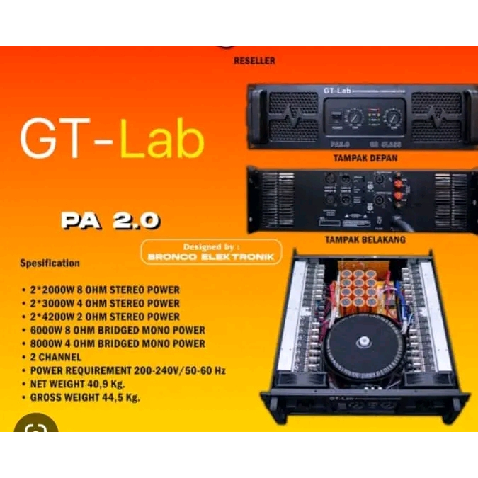 POWER GT-LAB PA 2.0