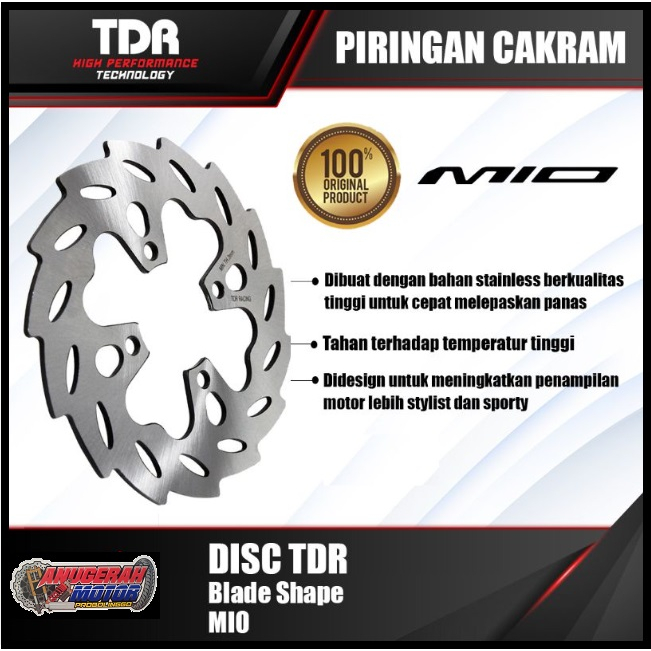 Piringan Cakram TDR Mio Smile Sporty Soul