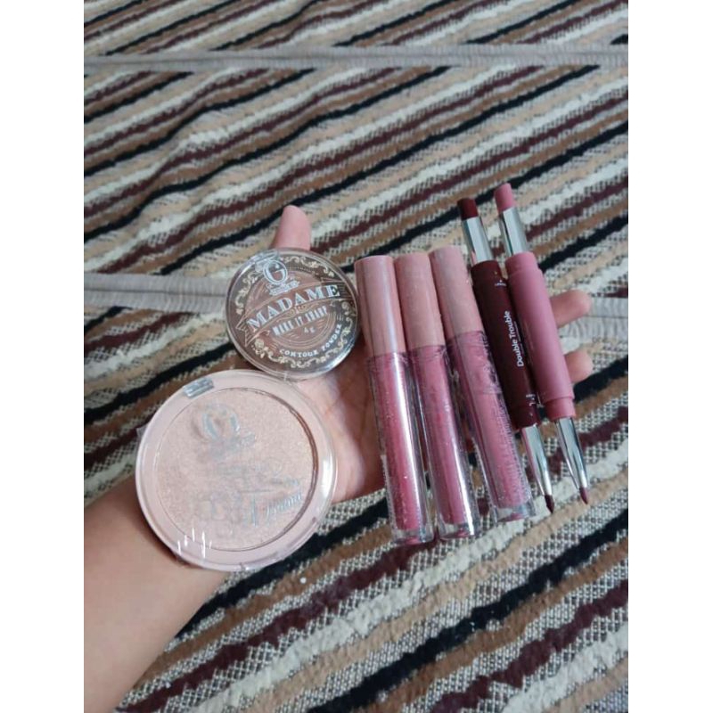 PAKET MURAH KOSMETIK MADAM GIE ISI 7 FREE POUCH