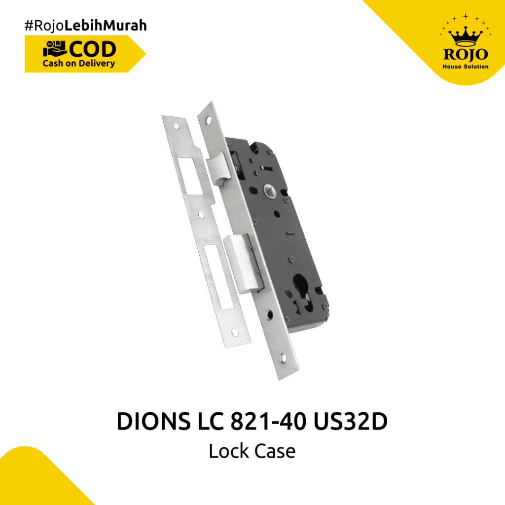Dions Lockcase LC 821-40 US32D-Body Kunci