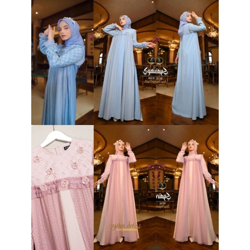 DRESS Raya Vaganza SYAIRA series by ZALIFA OFFICIAL