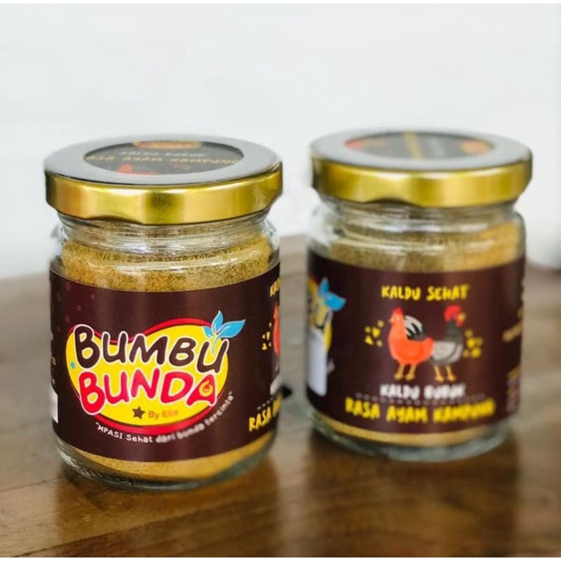 BUMBU BUNDA By Elia Kaldu MPASI 6+ / BB Booster / Kaldu Bayi