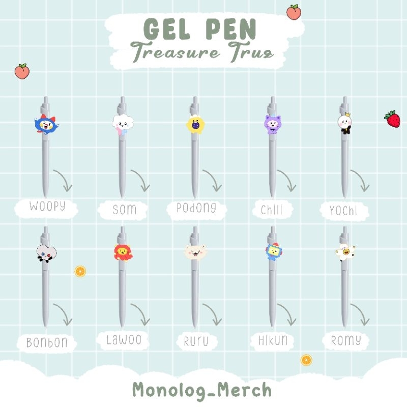 Gel Pen Akrilik Treasure Truz