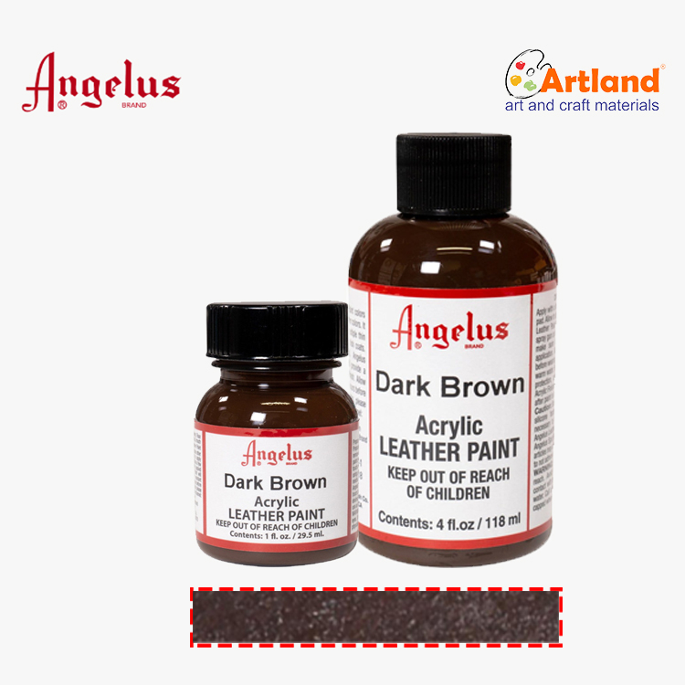 

Angelus Dark Brown Paint // Angelus Acrylic Leather Paint - 018