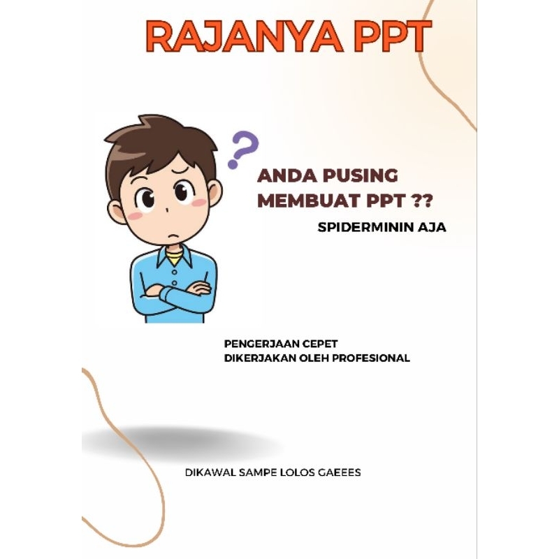 JASA PEMBUATAN PPT