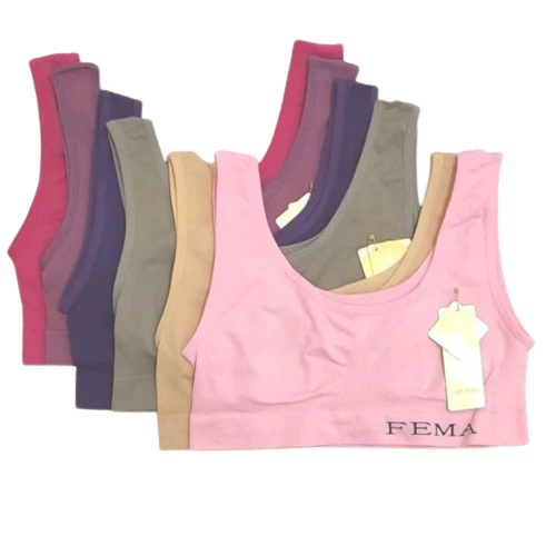 Miniset Bra Sport Bh Tanpa Busa FEMA