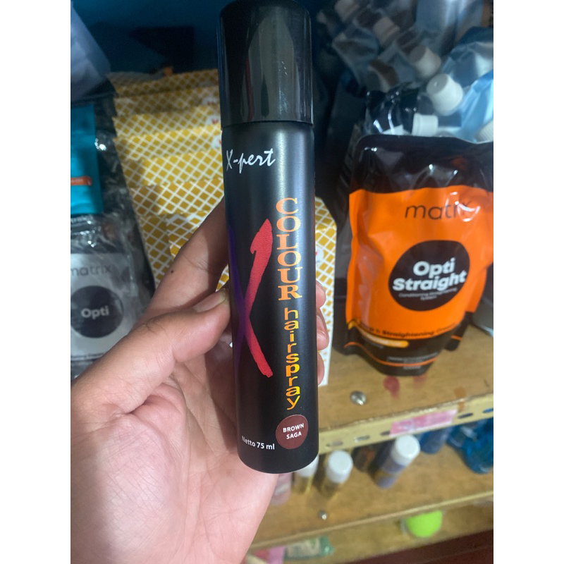 expert colour hair spray