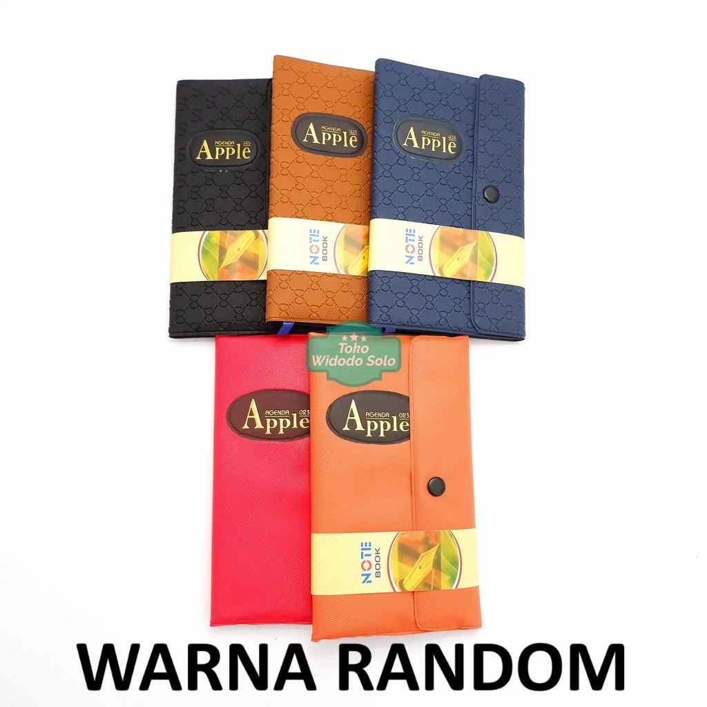 

Diary Apple Agenda Notebook Jurnal Buku Catatan Fancy Dewasa 025 10x18cm 71 Lembar - 1 Buku