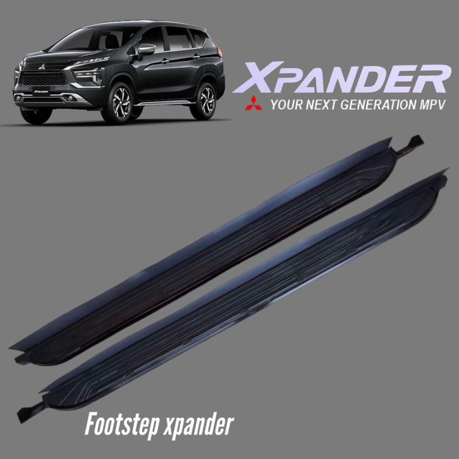 Footstep/Pijakan Kaki Running Board Mobil Xpander 2019-2022