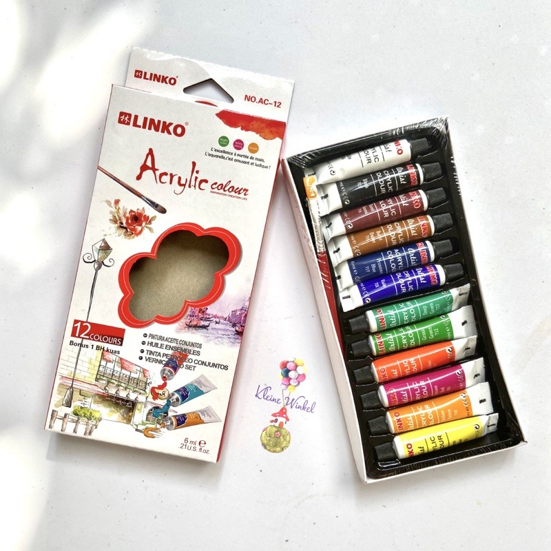

TOKO RAHAYU - 1PCS LINKO CAT ACRILIK ACRYLIC COLOUR