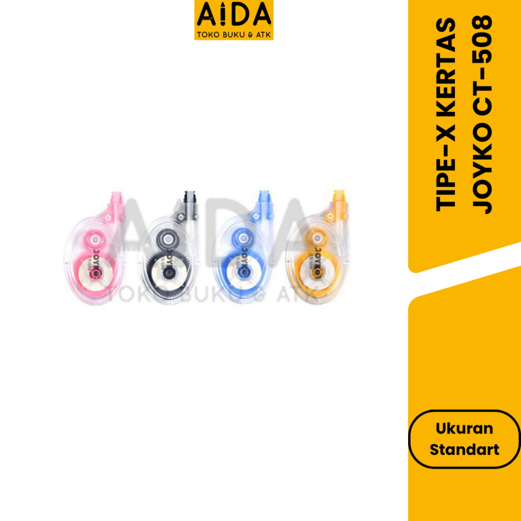 

TIPE X KERTAS JOYKO CORECTION TAPE STIPO CT -508
