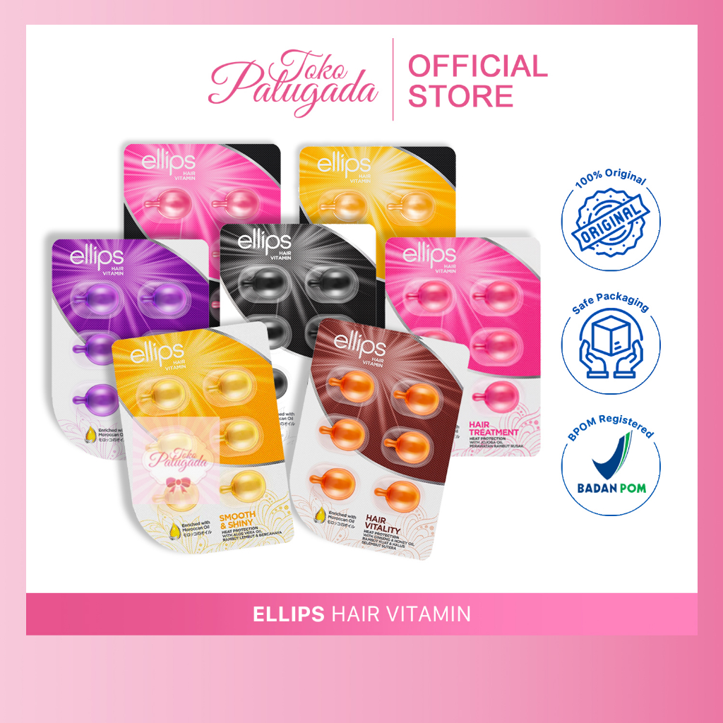 [BISA COD] Ellips Vitamin Rambut - Vitamin Rambut Ellips