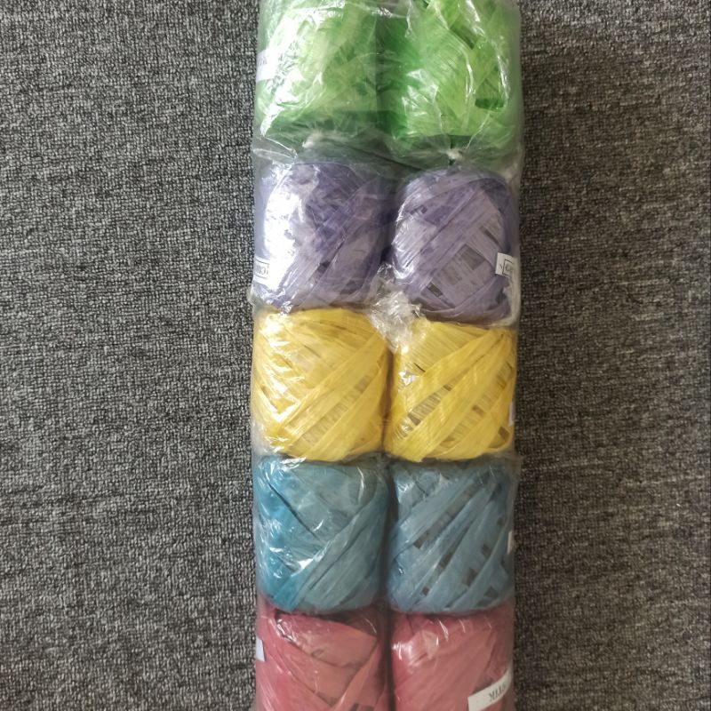 

Tali Rafia warna / Tali Rafiah / Tali Rapiah Kecil
